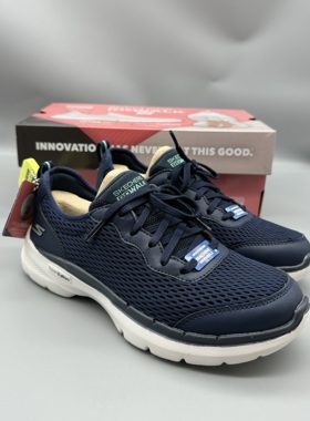 Skechers斯凯奇女鞋新款透气6代轻质跑步减震运动健步鞋124531