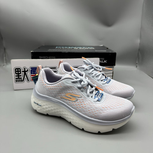 Skechers斯凯奇女鞋春夏透气网面运动跑步鞋休闲缓震健步鞋124275