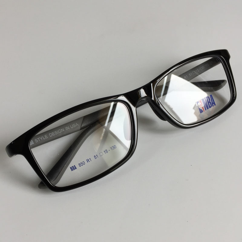 专柜正品NBA近视架眼镜框男女儿童青少年学生款可配近视片 NBA850
