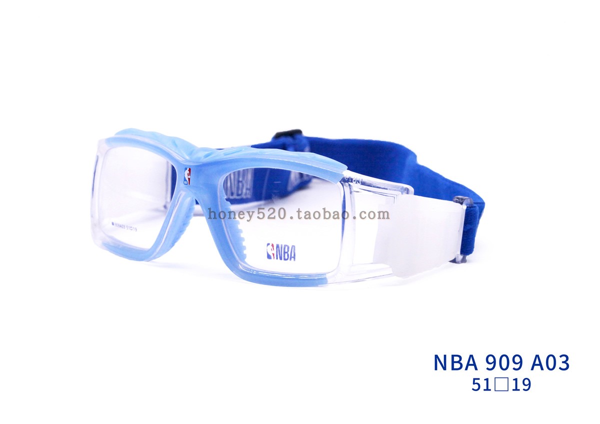 正品NBA908篮球镜定制近视护目镜NBA909防撞防滑运动防护镜NBA910