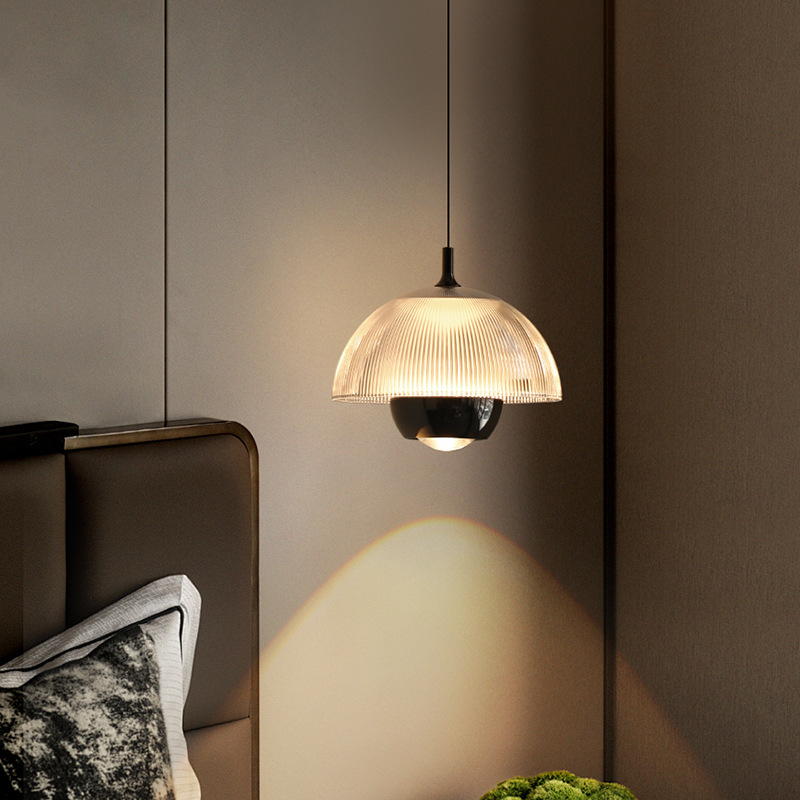 新特丽意式极简花苞床头小吊灯可升降现代简约高级感轻奢吧台玄关