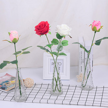 Mô phỏng cây nho lá nho hoa giả hoa màu xanh lá cây trần nhà tường xanh ống nước trang trí treo vướng víu - Hoa nhân tạo / Cây / Trái cây hoa nhựa treo tường