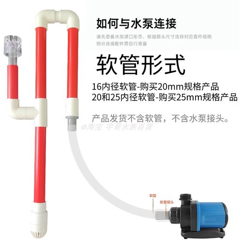 透明外置水泵除油膜过滤箱出水口