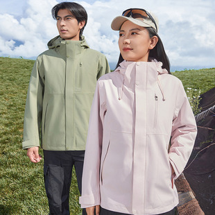 户外冲锋衣男女三合一可拆卸防风保暖加厚徙步登山进藏服 2025新款