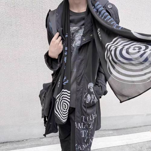 【现货】非Undercover 06ss T期漩涡丝巾围巾 Archive 时尚百搭UC