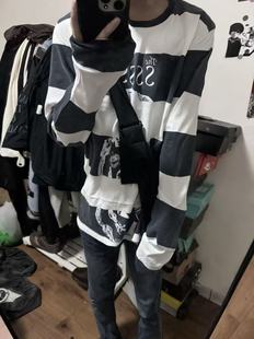 子拼接印花长袖 现货现发 T期Archive风格 06ss uc非Undercover