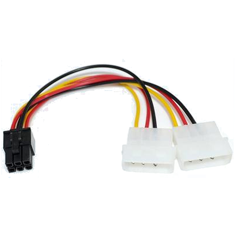 4pin转6pin显卡电源线