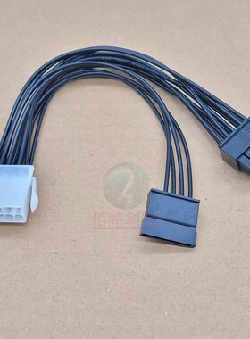 联想服务器 万全R520 G7 电源背板供电线10P转SATA硬盘电源延长线