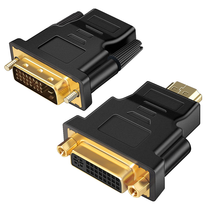 hdmi转dvi转换头 DVI24+1公转HDMI母 HDMI视频高清转接头显卡头_虎窝淘