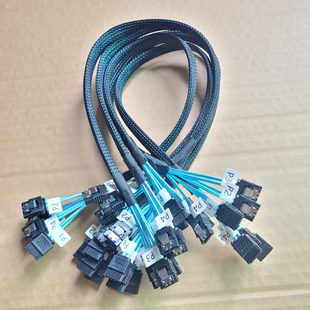 SATA3.0数据线SATA3铝箔6GB电脑硬盘线NAS硬盘延长线传输线服务器