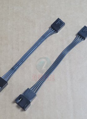 风扇电源线 4P公对公延长线 公转母 sys fan cpu 散热器4针供电线