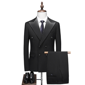 支架图男士西服套装西装三件套新郎结婚礼服主持人宴会服6041P310图片
