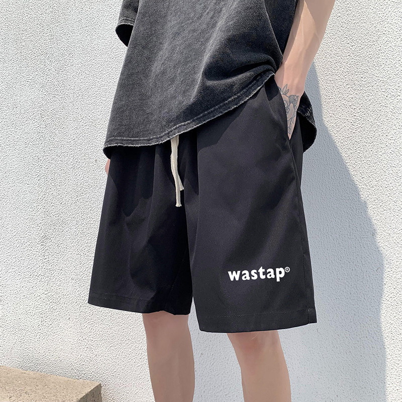 ！22夏季新款宽松大码港风wastap短裤冰丝短裤DK1609P20,男装牛仔裤,星座508（原C305）