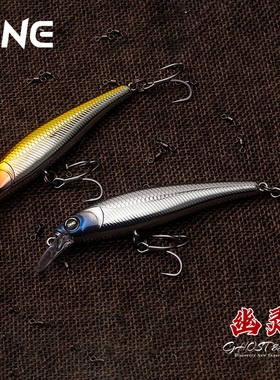 新品DNE去路亚mini幽灵颤沉米诺悬浮米诺路亚假饵翘嘴鲈鱼鳜鱼饵