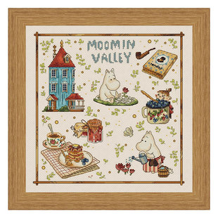 贵族生活DIY卡通新品 DMC手工刺绣套件小小鱼十字绣 A3383河马