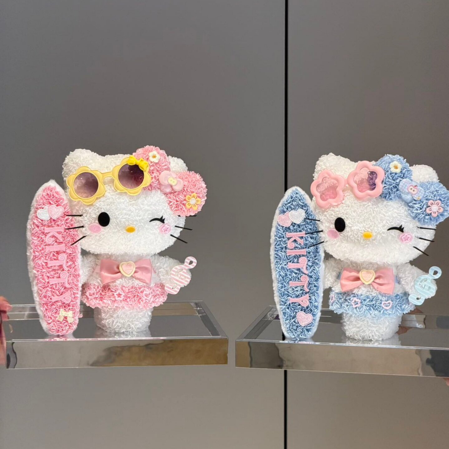 情人节生日礼物KT可爱猫永生花束