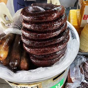 西塔代购米肠袋装现做现卖冷冻发货加热即食糯米血肠正宗