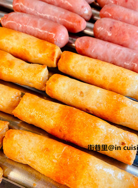 烤肠机新品黄金烤鱼棒墨鱼黄金烧一袋20根一根70克墨鱼含量高