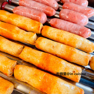 烤肠机新品黄金烤鱼棒墨鱼黄金烧一袋20根一根70克墨鱼含量高