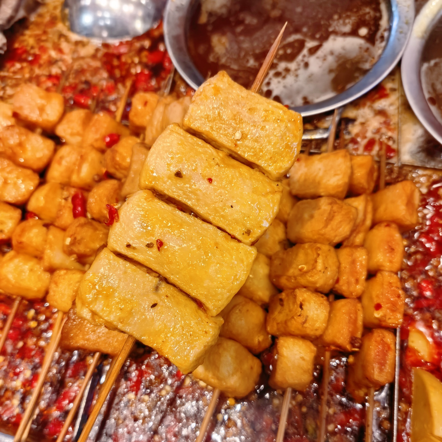 涮串池奶涮串豆腐火锅米线食材