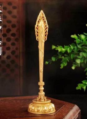 特卖尼泊尔纯铜文殊剑摆件佛像法器 金刚杵降魔藏传摆件