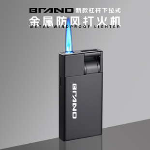 金属磨砂防风打火机定制订做logo印字正品高档创意广告打火机批发