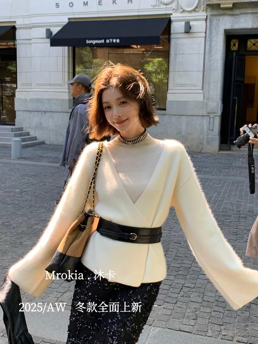 南油原创设计师品牌特价含羊毛开衫