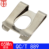 T889 镀镍 ST421 DK挡卡 A型轴用挡圈 65Mn