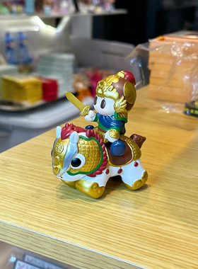 泉州文创郑成功手绘马上创意摆件磁吸可爱卡通旅游纪念品伴手送礼