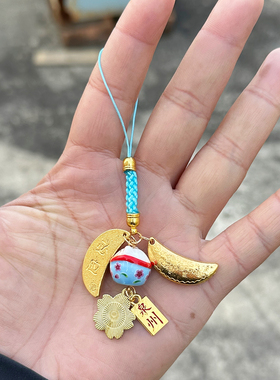 泉州文创闽南圣杯挂件保佑平安手机包包挂链吊坠旅游纪念品伴手礼