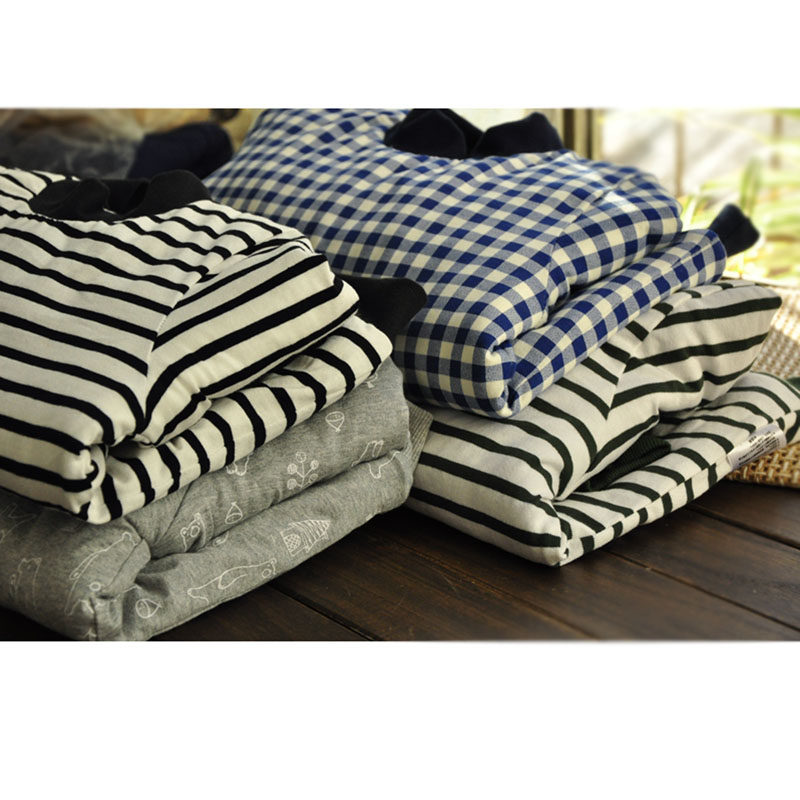 超柔儿童夹棉内胆棉袄青少年学生