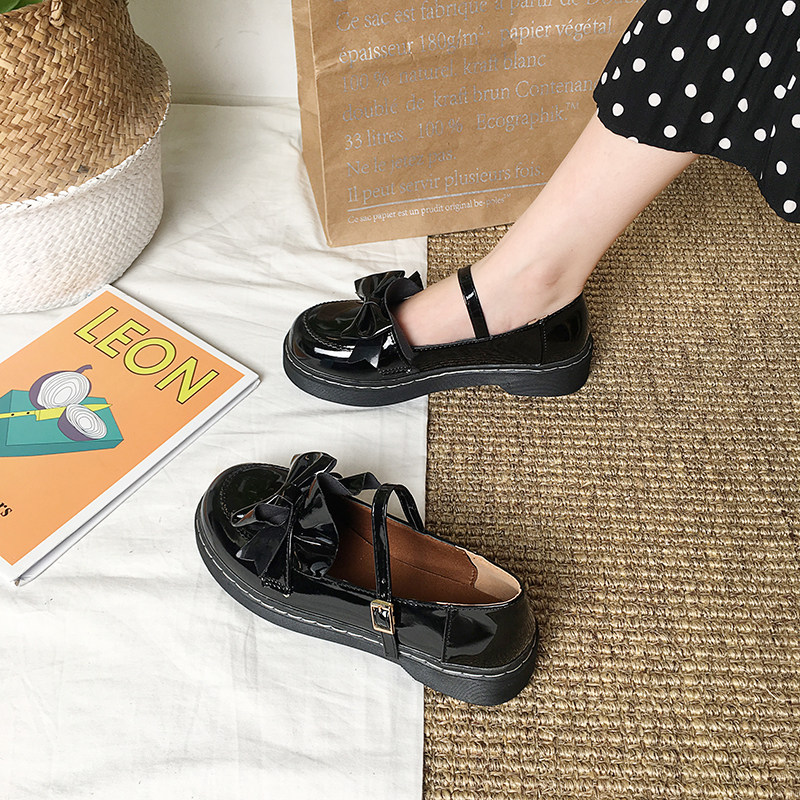 Single shoe girl 2021 new pattern summer Thin section Lolita uniform black solar system jk British style Mary Jane leather shoesin the Women's Shoes, Low shoes  category - from Buy2taobao.com to provide professional Taobao agent buy service