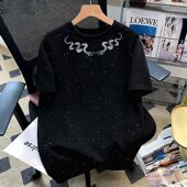 新款 爆款 潮流美式 2026夏季 休闲短袖 t恤设计感小众男宽松痞帅上衣