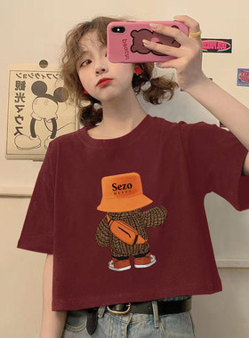 娜蕾斯短袖宽松显瘦百搭