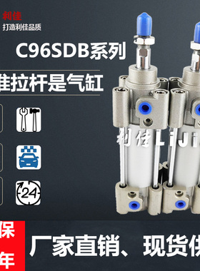 SMC型标准气缸C96SB C96SDB100-25-40-50-75-80-100-125-150-400Z