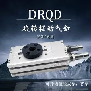 旋转摆动气缸DRQD-25-90-YSRJ-A-AR-FW 175803 16-20-32-180-90