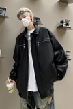 W7003特P70控138秋冬男士皮衣夹克翻领外套翻领潮流帅气，男装皮衣，电商B205