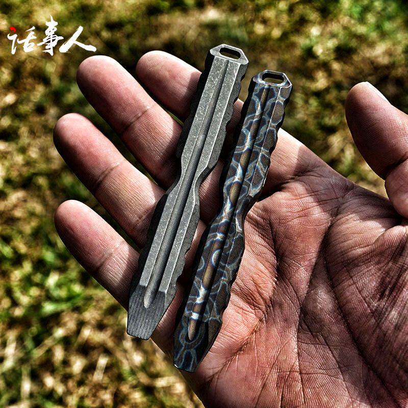 Words Titanium tc4 Small crowbar edc Self-defense Anti Wolf Self-defense legitimate Security check Portable hardness Cool stickin the Outdoor/Mountaineer/Camping/Travel Goods , Tool/Multi Tools , Functional tool  category - from Buy2taobao.com to provide professional Taobao agent buy service