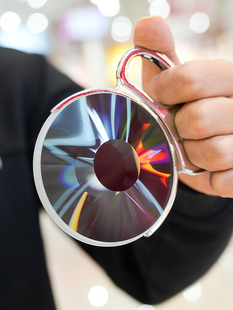 90mm手持漩涡光环特效滤镜摄影前景虚化道具单反微单电影镜头配件