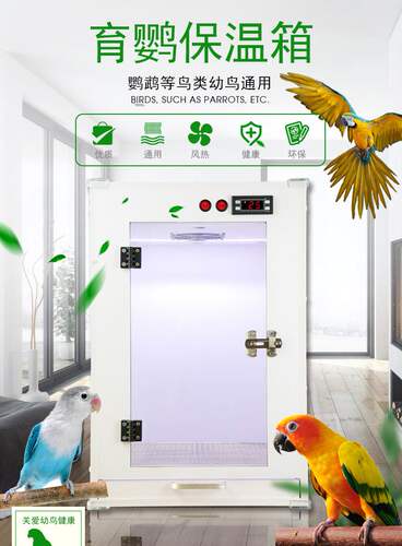 鼎加鹦鹉保温箱智能育鹦箱恒温省电全自动0天手养PVC育雏箱包邮