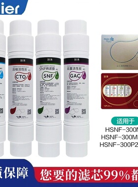 海尔施特劳斯净水器机HSNF-300M8(X)/P2(QB)滤芯PP压缩纳滤膜活性