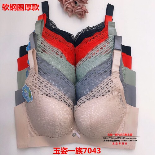立挺加厚聚拢调整女士内衣