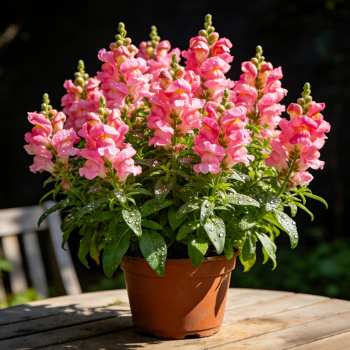 【爆花大苗】金鱼草花苗盆栽带花冬季开耐寒植物花园矮生花镜花卉