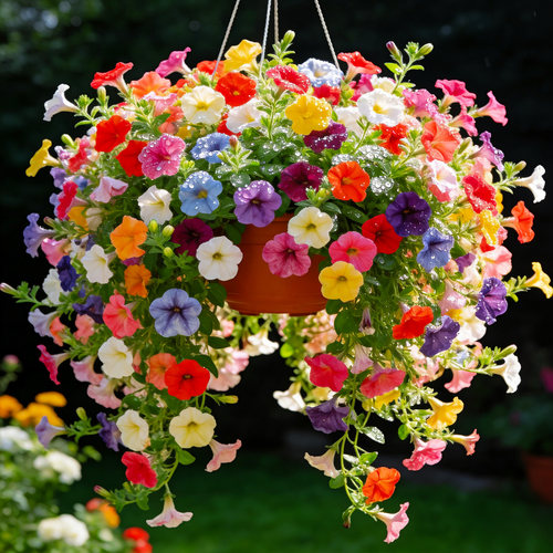 矮牵牛阳台四季好养易爆盆