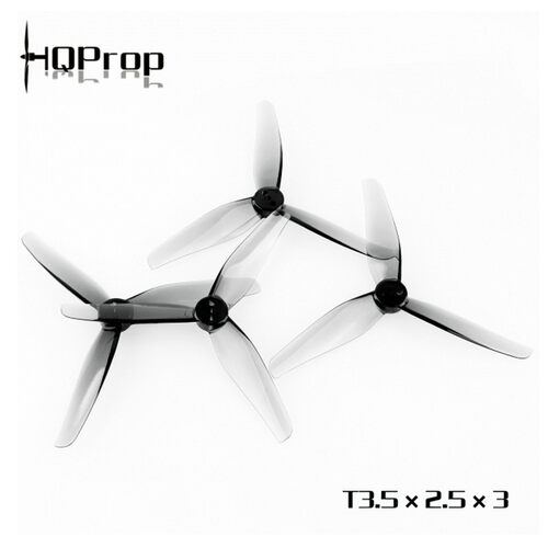 HQ3.5寸T3.5X2.5X3三叶3525桨叶花飞FPV穿越机螺旋桨