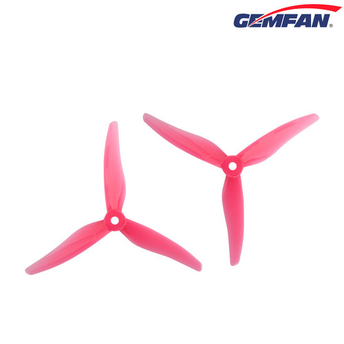 GEMFAN51377-3乾丰5寸桨叶3叶穿越机PC竞速花飞FPV固定翼螺旋桨
