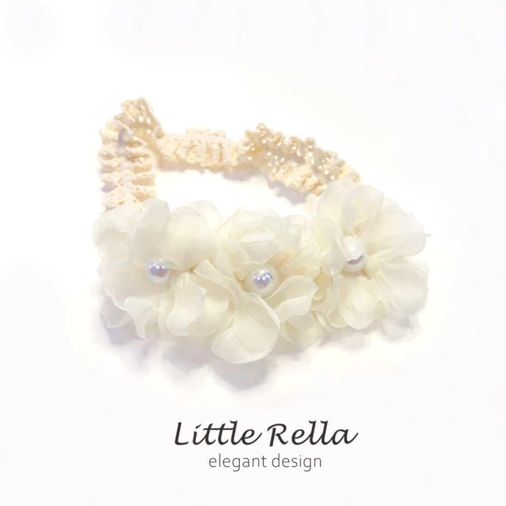 公主女宝舒适不勒发带