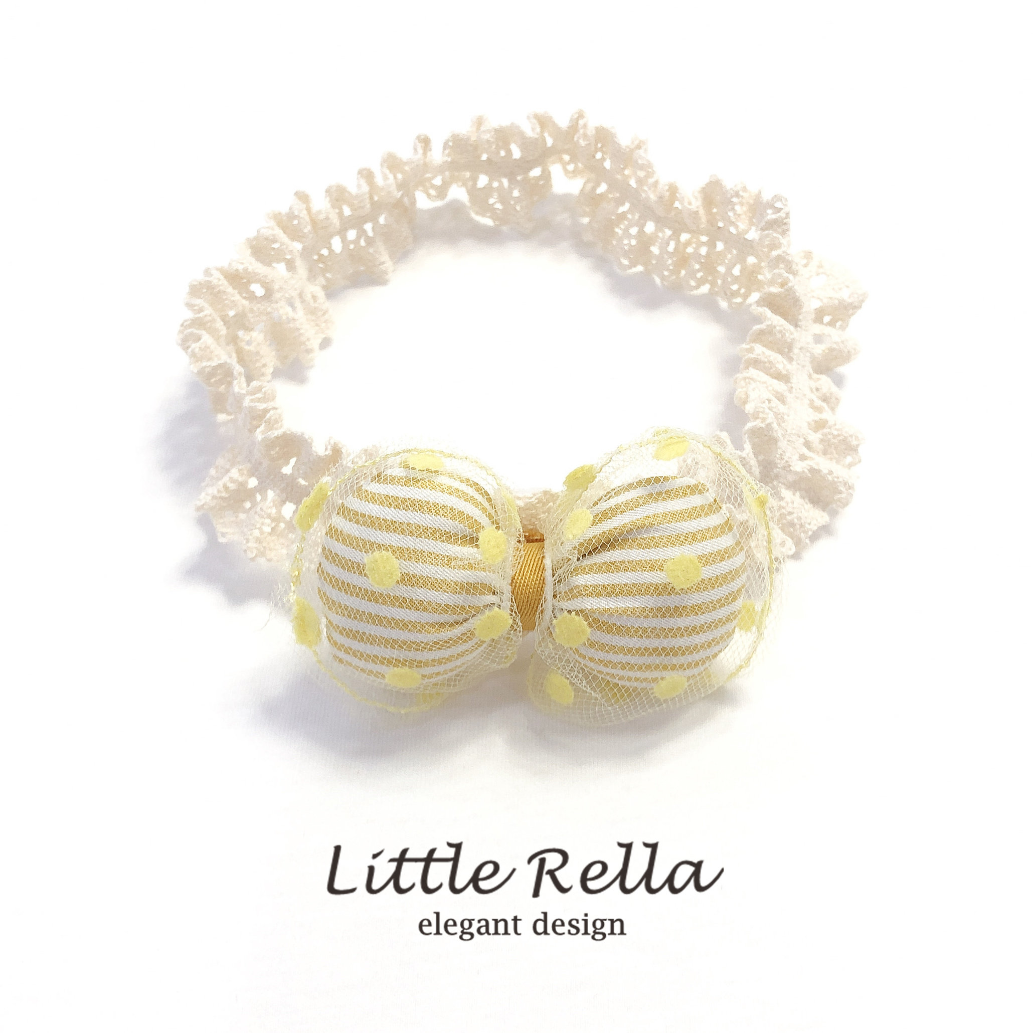 宝宝可爱充棉蝴蝶结发带婴儿头带新生儿不勒头生日拍照头饰满月