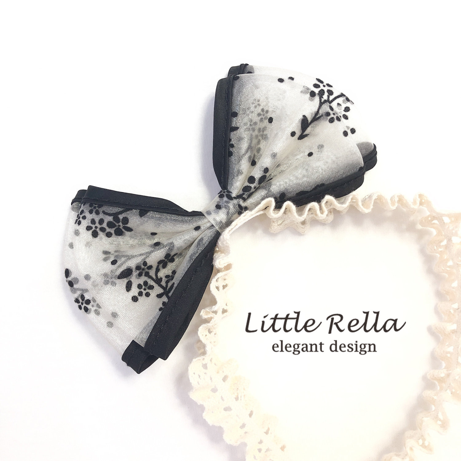 0-3岁新中式女宝立体蝴蝶发带