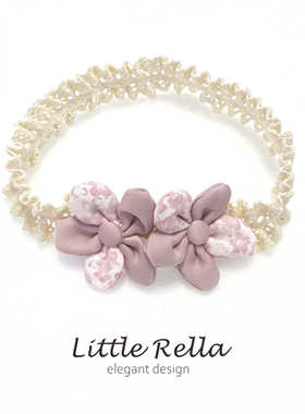 中国风婴儿发带超弹不勒头宝宝新中式发饰婴幼儿满月公主头花0-3